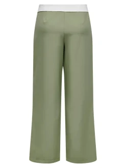 Only : HW Fold-Down Pleated Trousers