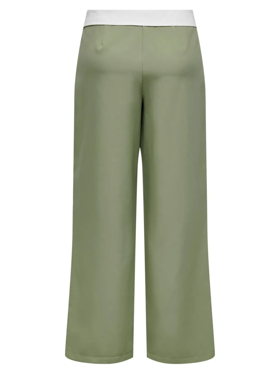 Only : HW Fold-Down Pleated Trousers