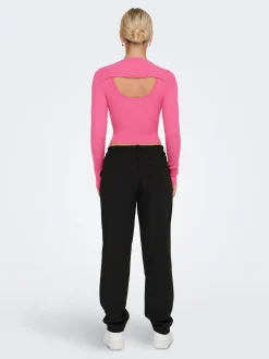 Only : Open Back Knit Top