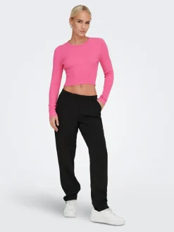 Only : Open Back Knit Top