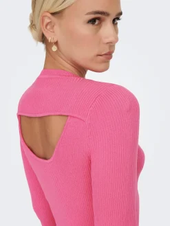 Only : Open Back Knit Top