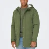Only & Sons : Alexander Parka Coat