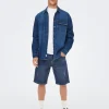 Only & Sons : Avi Ripped Denim Shorts
