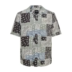 Only & Sons : Regular Fit Bandana Print S/S Shirt
