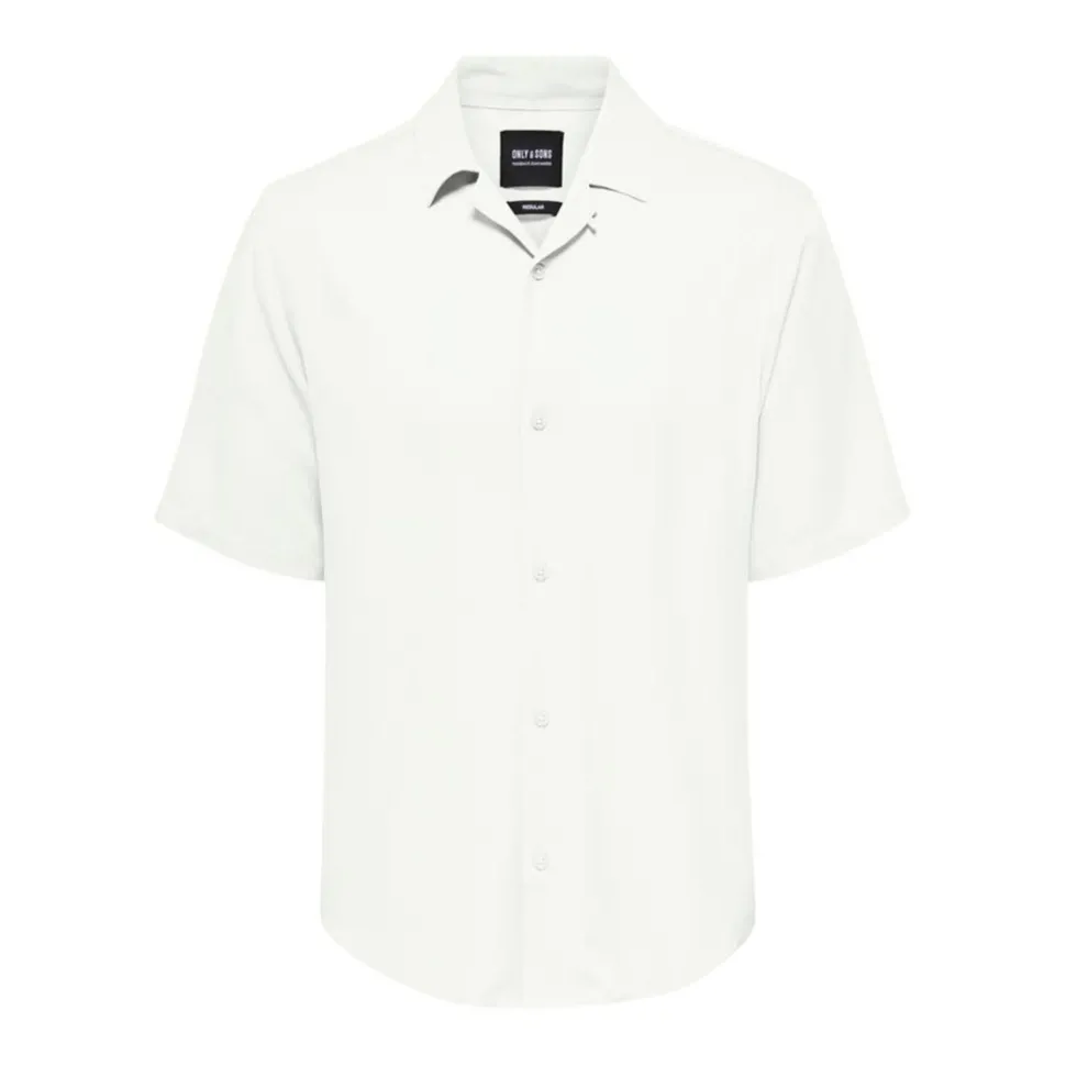 Only & Sons : Regular Fit Solid Color SS Shirt