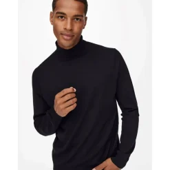 Only & Sons : Regular Knit Rollneck