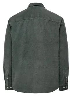 Only & Sons : Relaxed Fit 2pkt Corduroy Shirt