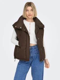 Only : Waistcoat Puffer Vest