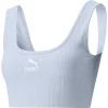 Puma : Classics Ribbed Crop Top