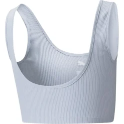 Puma : Classics Ribbed Crop Top