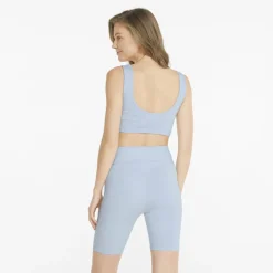 Puma : Classics Ribbed Crop Top
