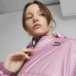 Puma : Hooded Shiny Padded Jacket