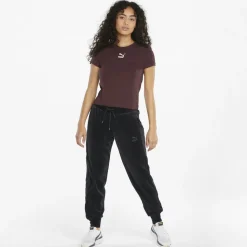 PUMA : Iconic T7 Velour Pants