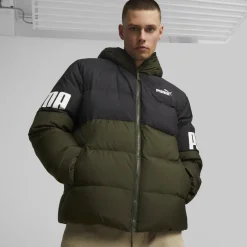 Puma : Power Hooded Down Puffer