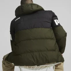 Puma : Power Hooded Down Puffer