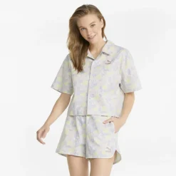 PUMA : Summer Resort AOP Twill Shirt