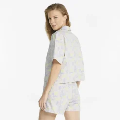 PUMA : Summer Resort AOP Twill Shirt