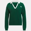 Reebok : Classic Court Sport Polo Sweatshirt