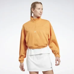 Reebok : Ready Knit 1/4 Zip Sweatshirt