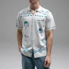 Rip N Dip : Blonded Knitted Reversible Button Up