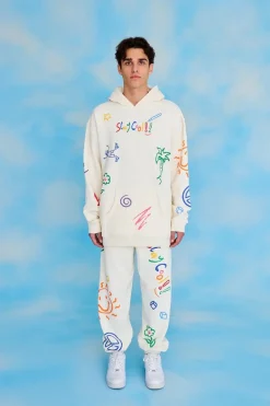 Stay Cool nyc : Scribble Matching Set Hoodie