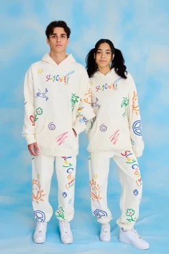 Stay Cool nyc : Scribble Matching Set Sweats