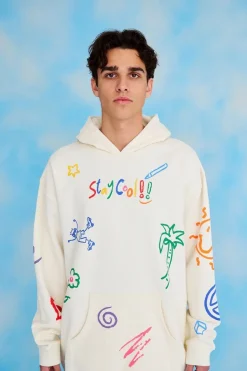 Stay Cool nyc : Scribble Matching Set Hoodie