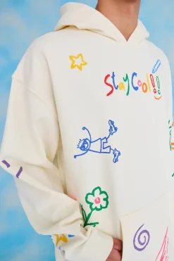 Stay Cool nyc : Scribble Matching Set Hoodie