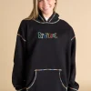 Stay Cool nyc : Tribal Chainstitch Hoodie