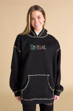 Stay Cool nyc : Tribal Chainstitch Hoodie