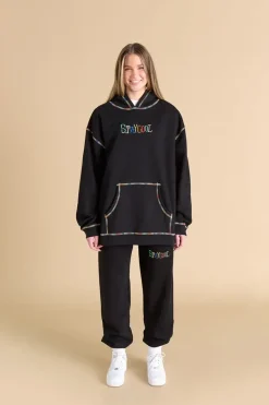 Stay Cool nyc : Tribal Chainstitch Hoodie