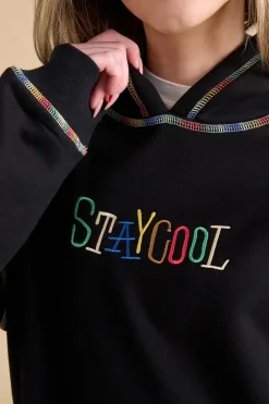 Stay Cool nyc : Tribal Chainstitch Hoodie