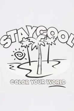 Stay Cool nyc : Watercolor Tee (Water Reactive)