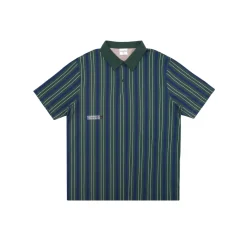 Students : Beedle S/S Polo Shirt - Green/Navy