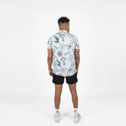 WLKN : Hand Script Flower Shirt