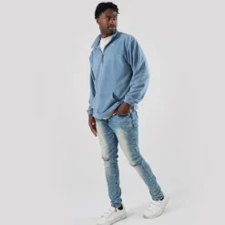 WLKN : Bellinger Slim Fit Denim Pants