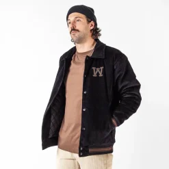 WLKN : Boston Corduroy Varsity Jacket