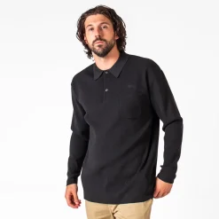 WLKN : Club Knitted Long Sleeves Polo