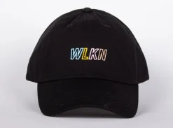 WLKN : Colored Dad Hat - Black