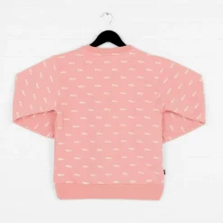 WLKN : Girl Junior Allover Vintage Crewneck