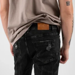 WLKN : Harper Relaxed Fit Denim Pants