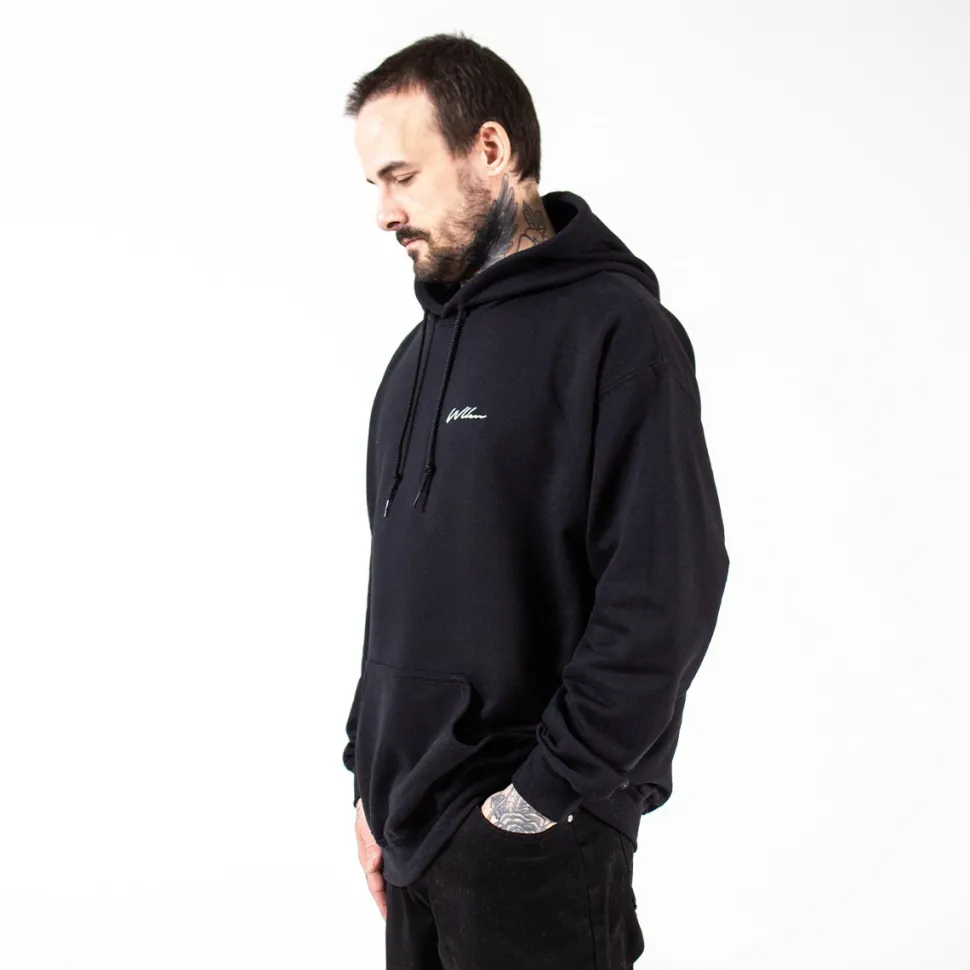 WLKN : Heart Script Hoodie
