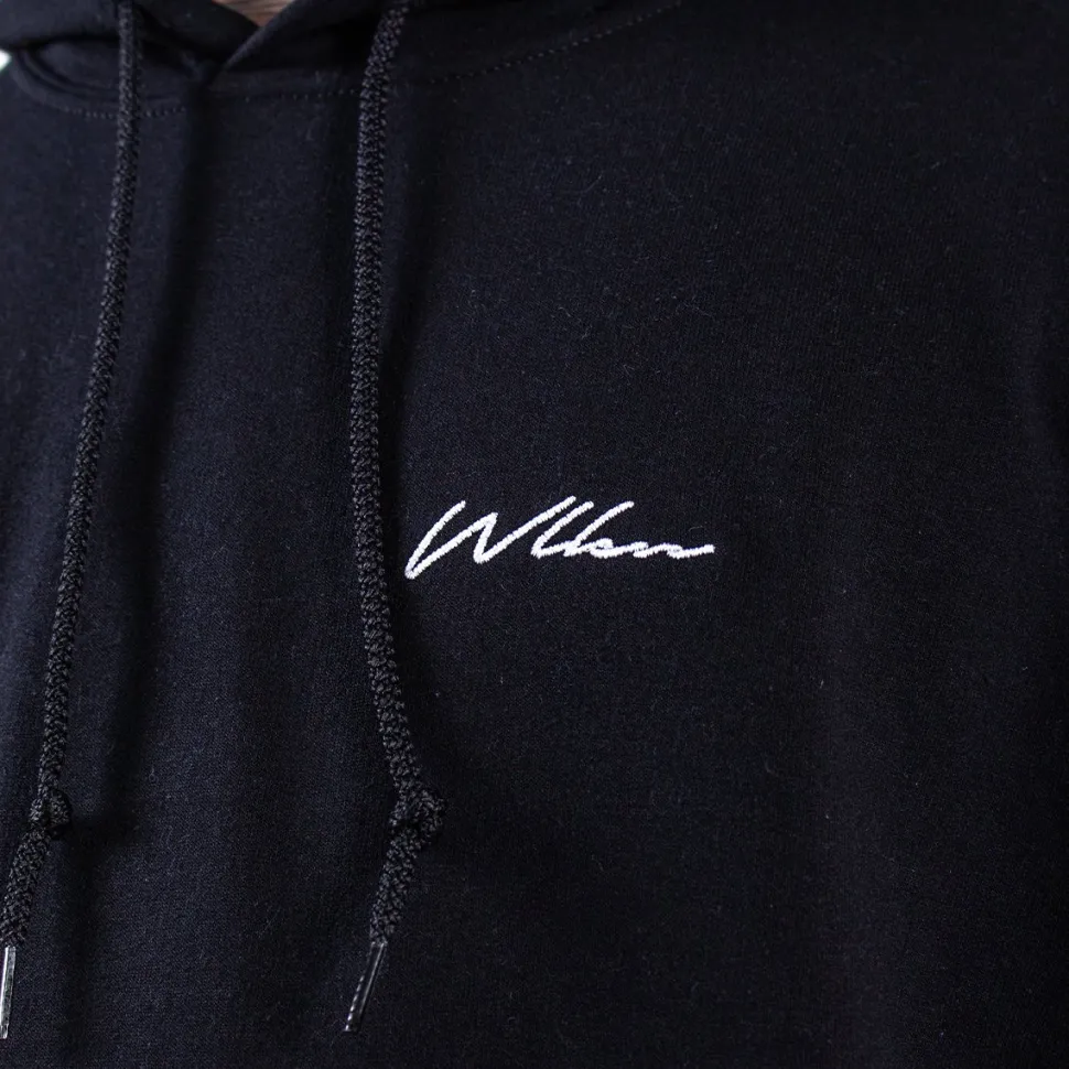 WLKN : Heart Script Hoodie