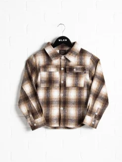 WLKN : Junior Social Plaid Shirt