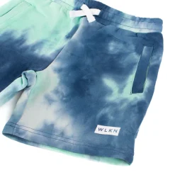 WLKN : Junior Tie Dye Fleece Shorts