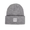 WLKN : Label Beanie Light Grey O/S