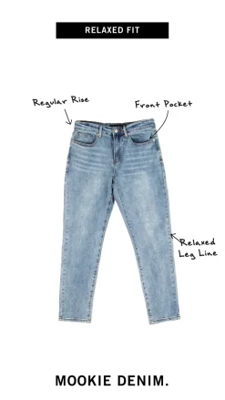 WLKN : Mookie Relaxed Fit Denim