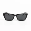 WLKN : Ophelia Square Sunglasses - Black