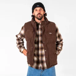 WLKN : Private Corduroy Puffer Vest