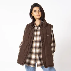 WLKN : Private Corduroy Puffer Vest